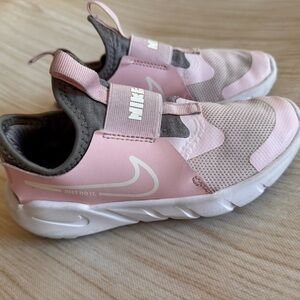 Nike Kids Pink and Gray Sneakers